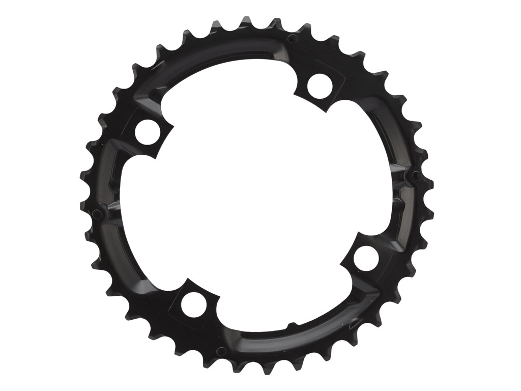 Deore Klinge   36 Tands Sort   Type Fc M590   9 Gear fra Shimano