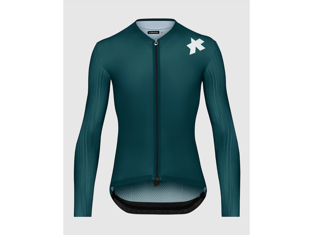 Equipe Rs Long Sleeve Jersey S11   Cykeltrøje   Herre   Deep Petrol   Str. M fra Assos