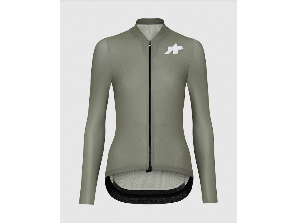 Uma Gt Evo Long Sleeve Jersey S11    Cykeltrøje   Dame   Edge Green   Str. 2xl fra Assos
