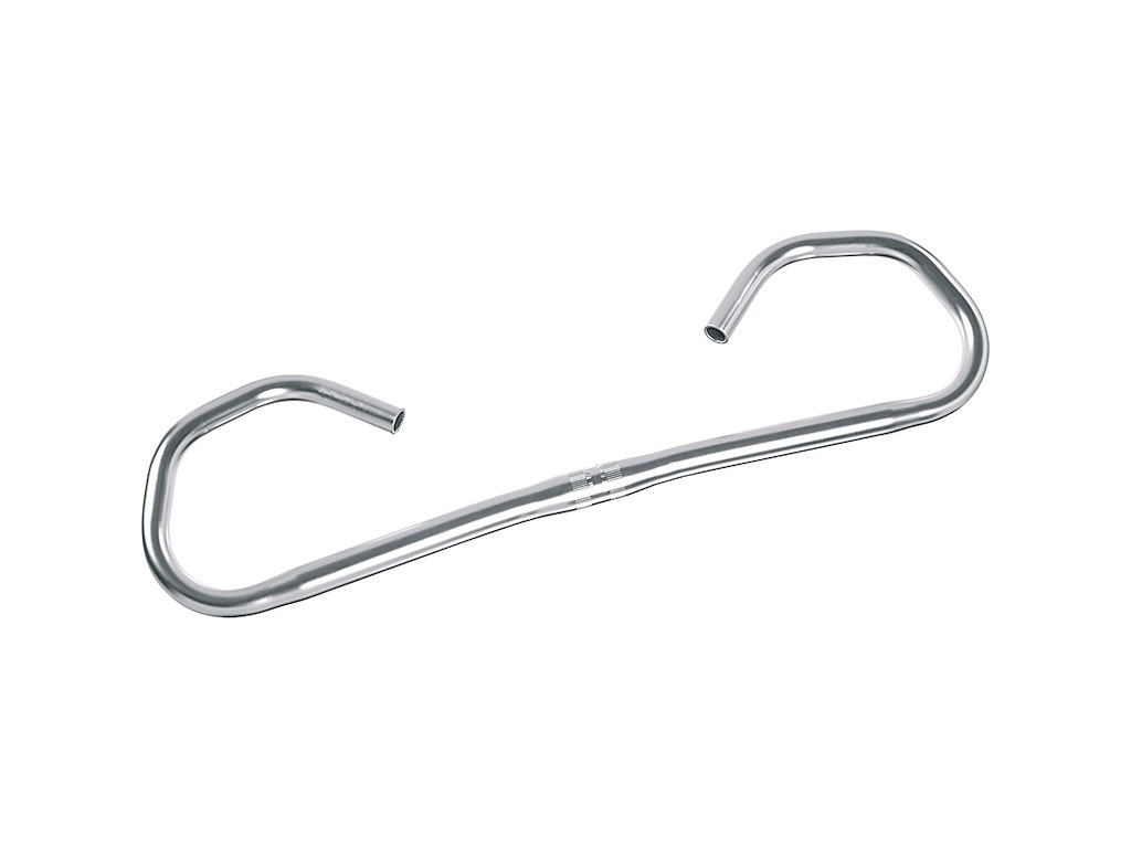 Hornbar Comfort Citybike 25,4mm 565mm Bred   Safety Level 2   Sølv fra Ergotec