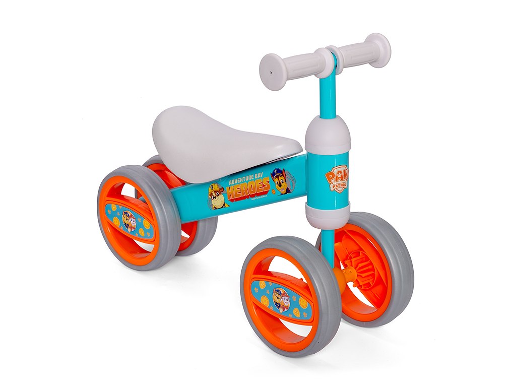 Paw Patrol Drenge Firehjulet Løbecykel   Blå Hvid fra Seven