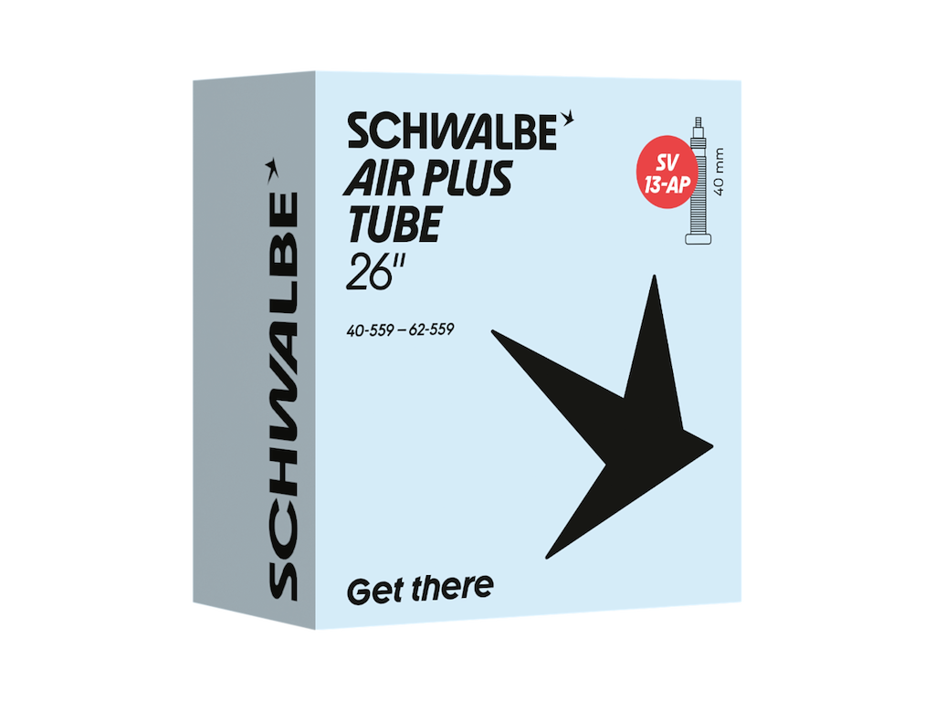 Air Plus Slange 26" (40 62 559) Med 40mm Lang Racerventil Sv13 Ap fra Schwalbe