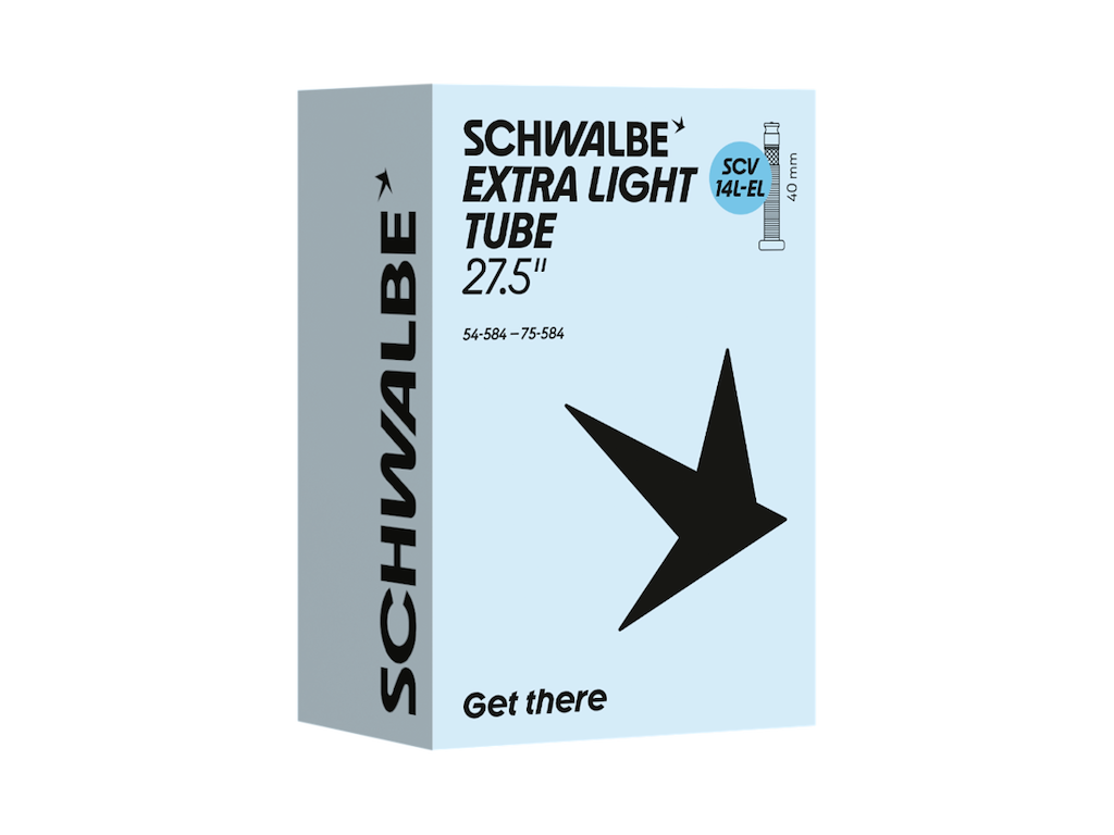 Extra Light Slange 27,5" (54 75 584) Med 40mm Lang Scv Clik Ventil Scv14l El fra Schwalbe