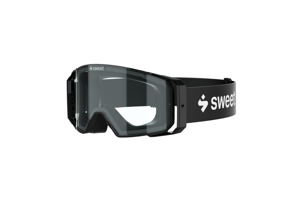 Deckard Mtb    Cykelbriller   Clear Mtb Matte Crystal Black Black fra Sweet Protection