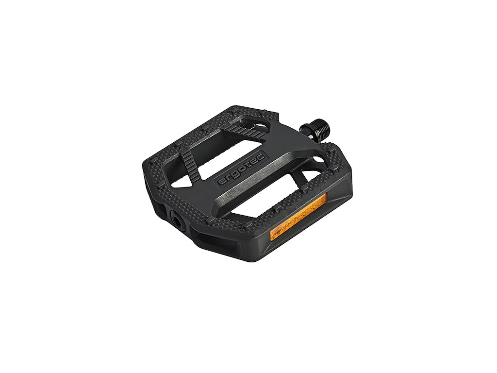 Ep M Citybike Pedaler Trædeflade 110x103mm   Sort fra Ergotec