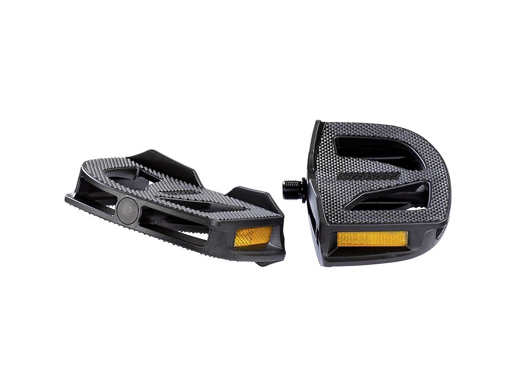 Ep 1 E Bike Pedaler Ekstra Lang Trædeflade 90x132mm   Sort fra Ergotec