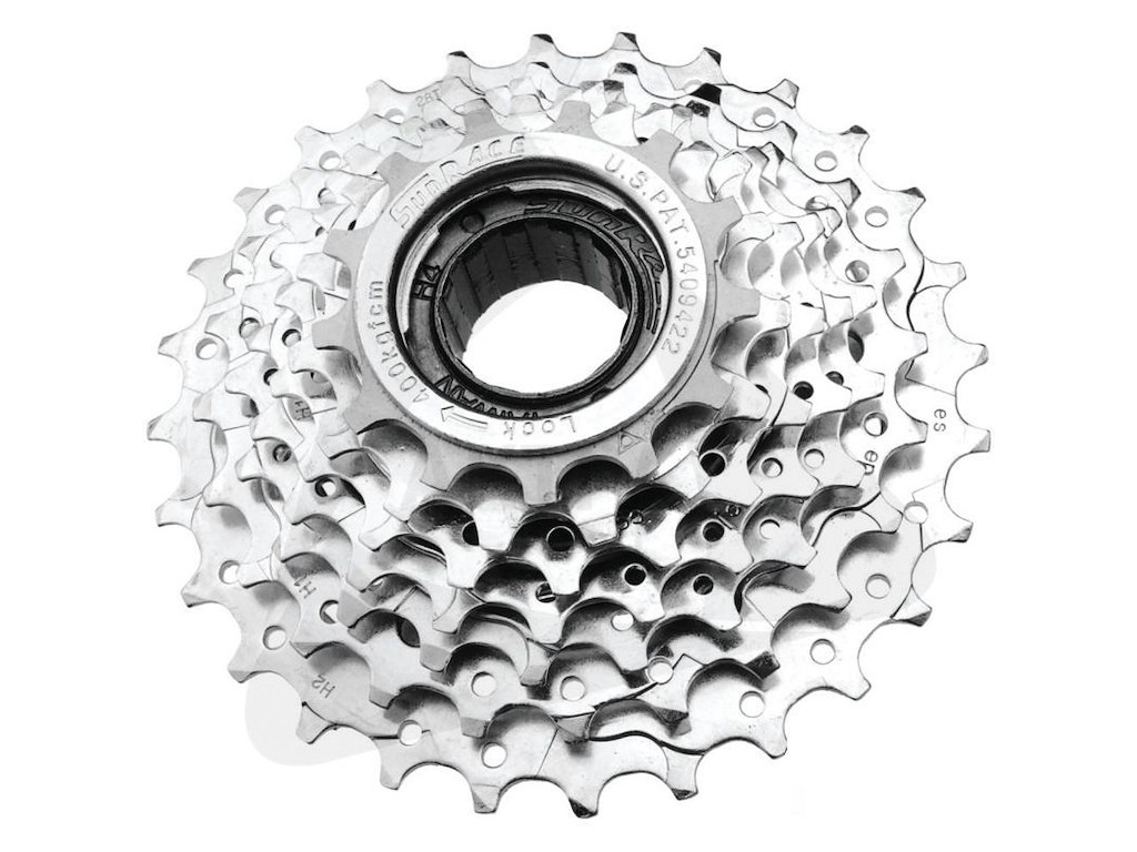 7 Gears Skruekrans 13 28t fra Sunrace