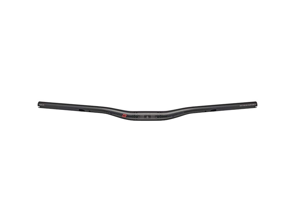 Low Riser Bar 15 Mtb ø31,8mm 780mm Bred   Safety Level 6   Sort fra Ergotec