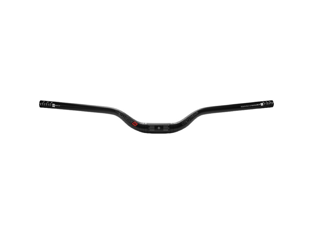 Riser Bar 50 Mtb ø35,0 780mm Bred   Safety Level 6   Sort fra Ergotec