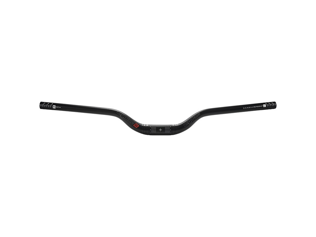 Riser Bar 50 Mtb ø31,8mm 780mm Bred   Safety Level 6   Sort fra Ergotec