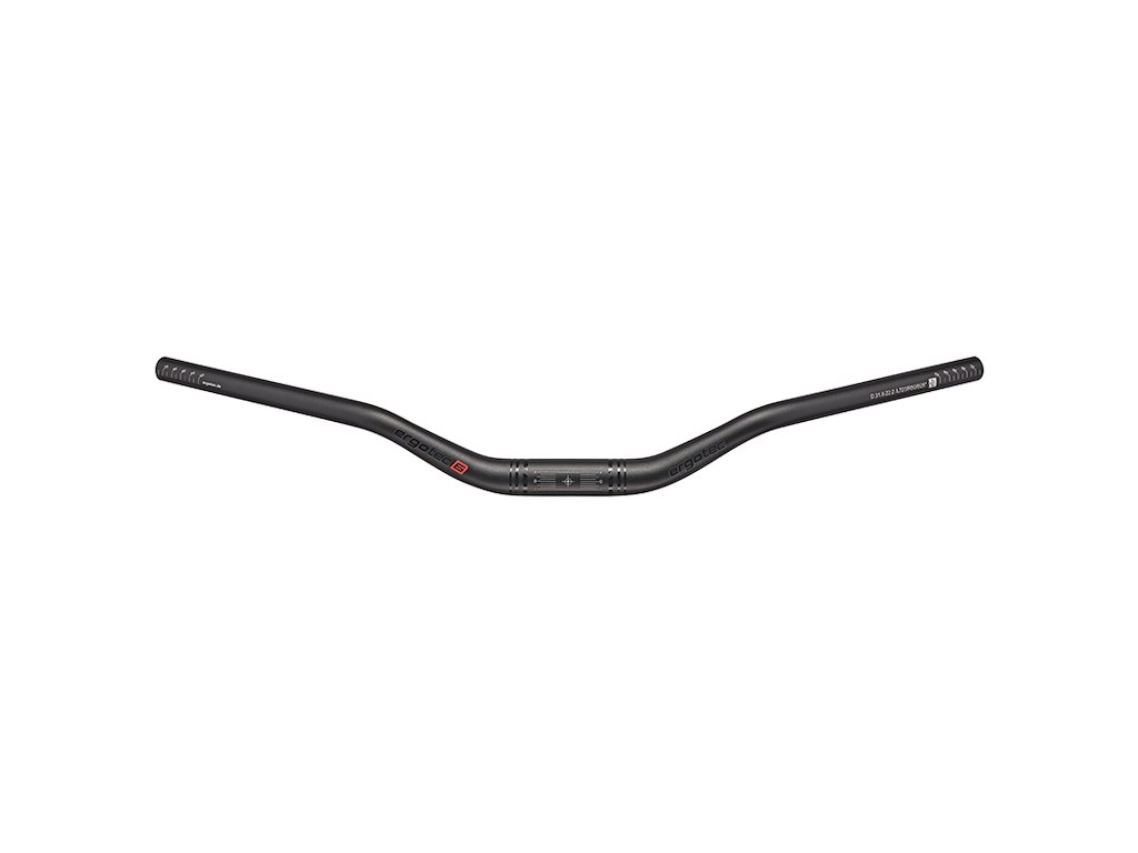 Riser Bar 50 Comfort Mtb ø31,8 720mm Bred   Safety Level 5   Sort fra Ergotec