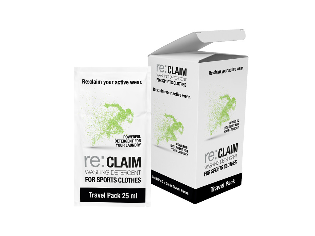Washing Detergent Travel Pack   Rejsepakke Med 7x25 Ml Vaskemiddel fra Re:claim
