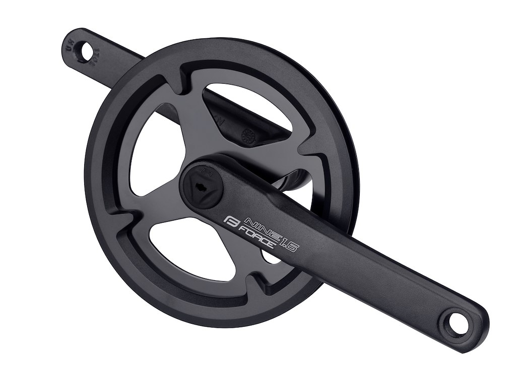 Nine1.6 Kranksæt Med 38 Tands Klinge Stål 170 Mm Alu Pedalarme Til Firkantet Aksel fra Force