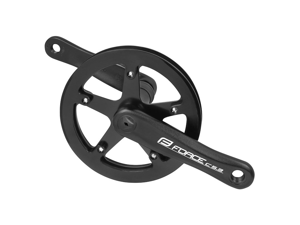 Kranksæt 40t 140 Mm Pedalarm Sort fra Force