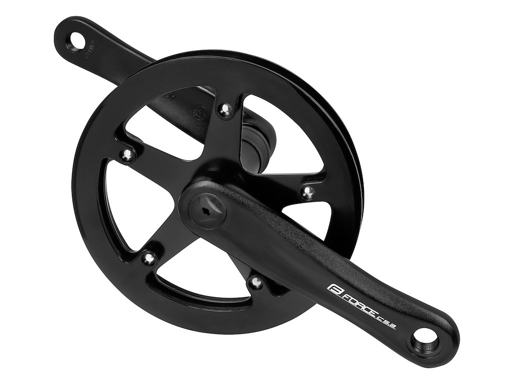 C5.3 Kranksæt Med 36 Tands Klinge Stål 140 Mm Alu Pedalarme Til Firkantet Aksel fra Force