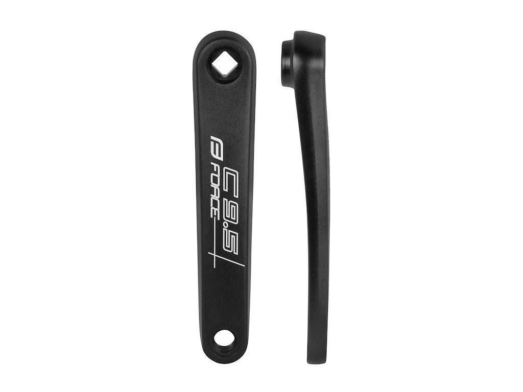 C9.5 Pedalarm Road I Aluminium Venstre Side 175mm Til Firkantet Aksel fra Force