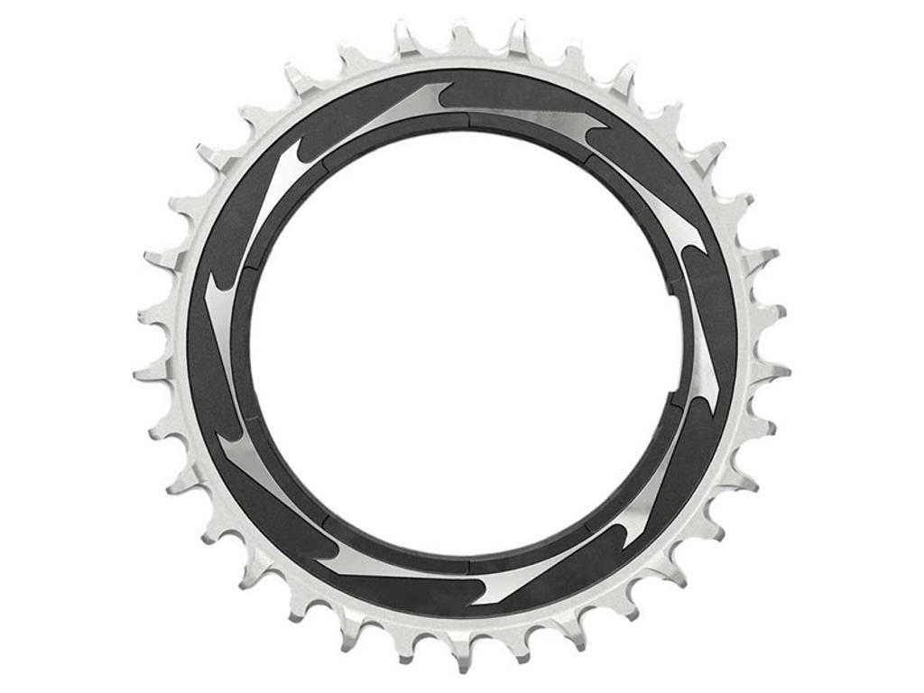Xx Sl T Type Klinge   Thread Mount   12 Speed   34t   Sølv fra Sram