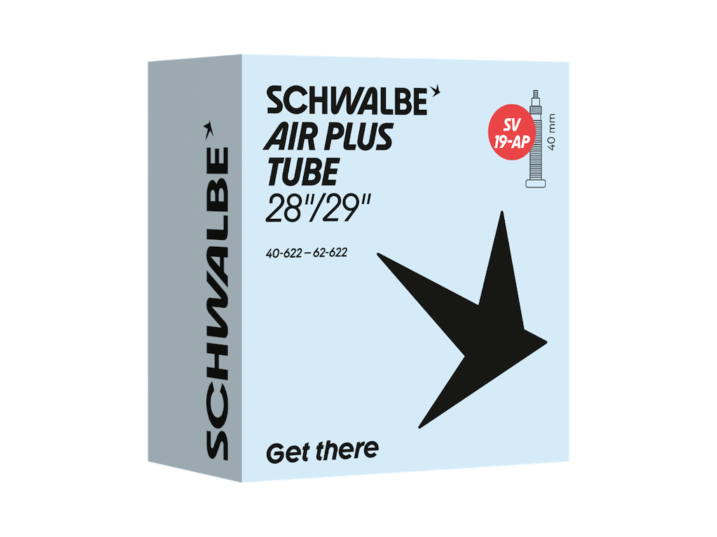 Air Plus Slange 28 29" (40 62 622) Med 40mm Lang Racerventil Sv19 Ap fra Schwalbe