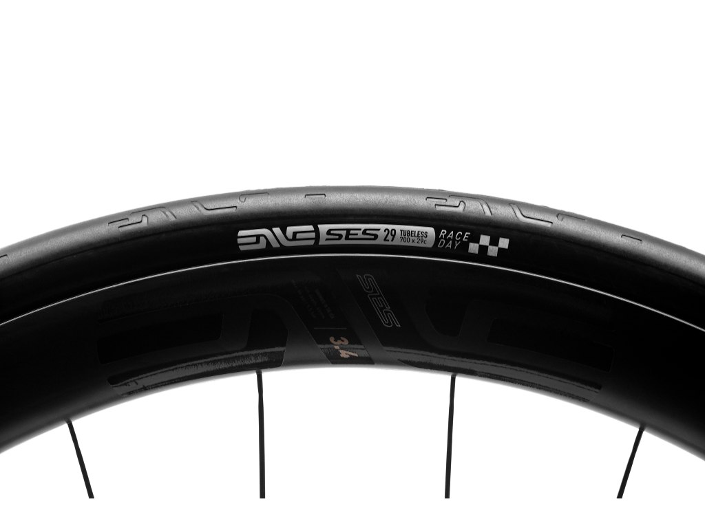 Ses Tlr Race Day Foldedæk Race 700x27mm, Black fra Enve