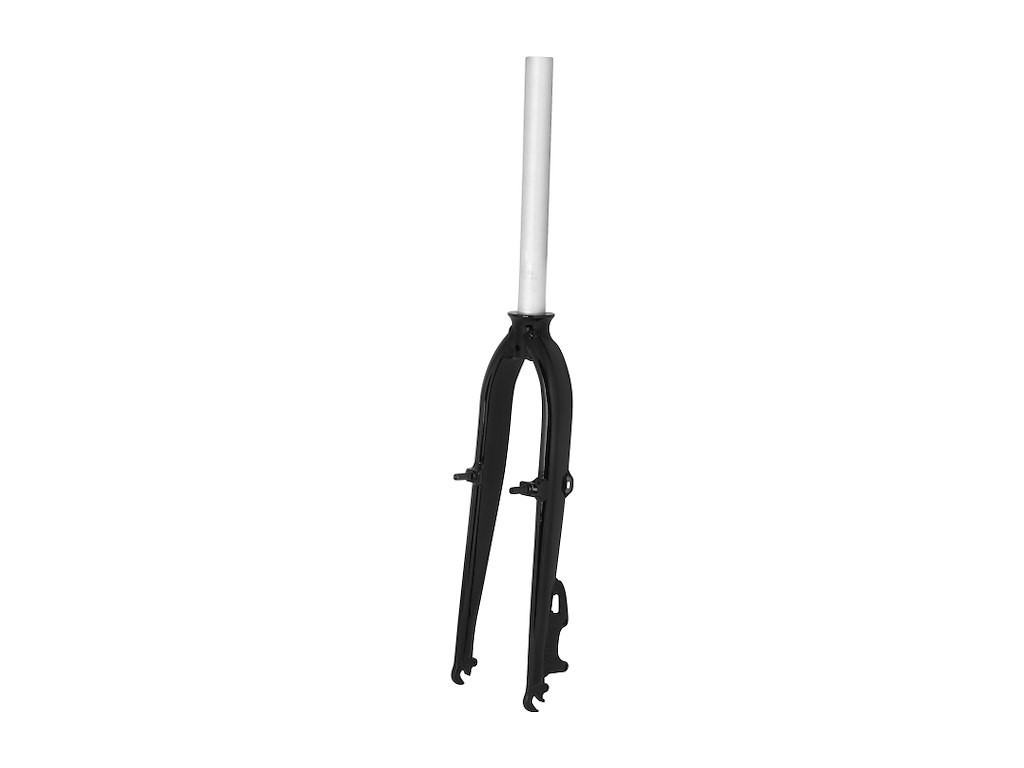 Forgaffel Mtb 24" Aluminium 1 1 8" Ahead 260 Mm Lang Til Disc Og V Bremse   Sort fra Force