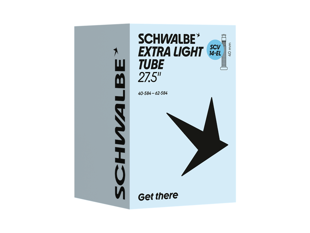 Extra Light Slange 27,5" (40 62 584) Med 40mm Lang Scv Clik Ventil Scv14 El fra Schwalbe