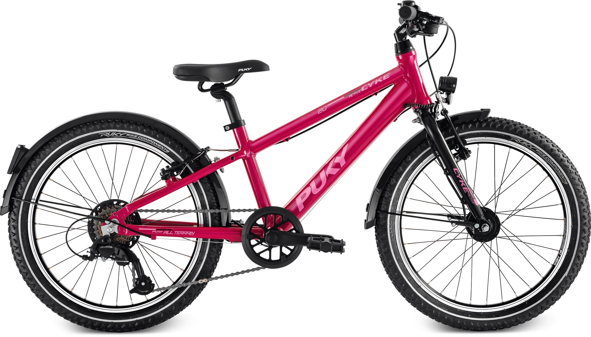 Cyke 20 7 Active 20"   Berry Black fra Puky