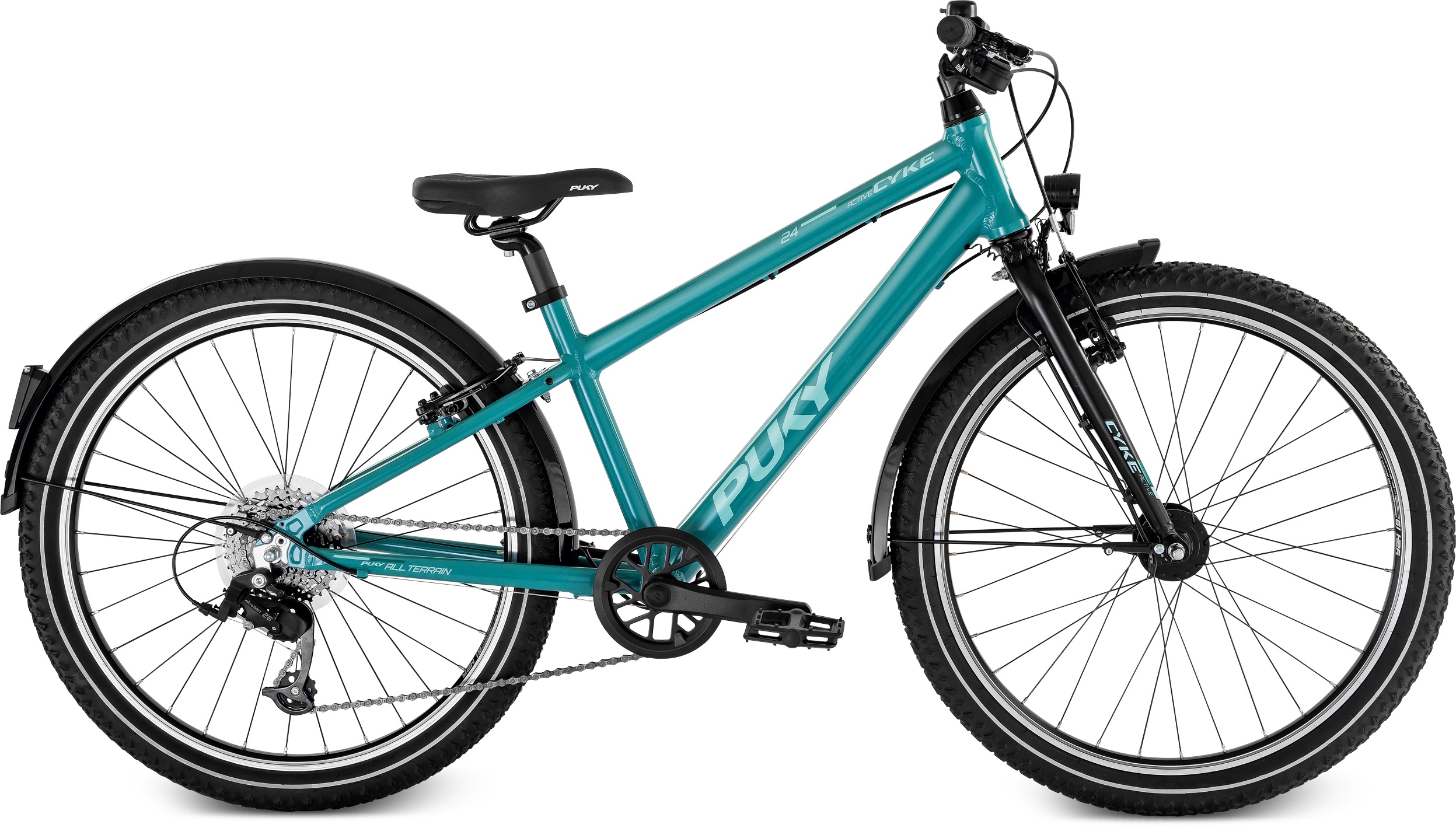 Cyke 24 8 Active 24"   Turquoise fra Puky