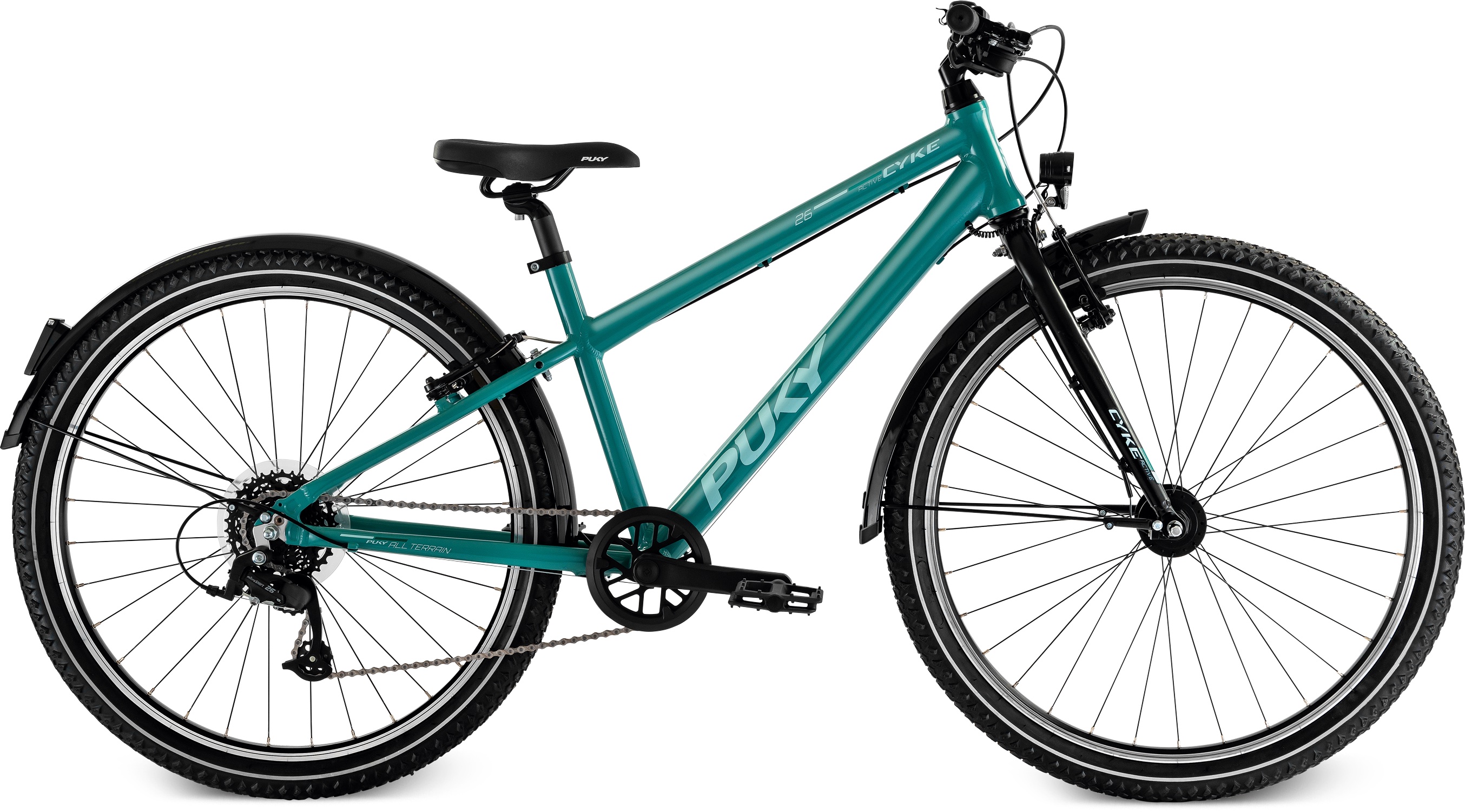 Cyke 26 8 Active 26"   Turquoise fra Puky