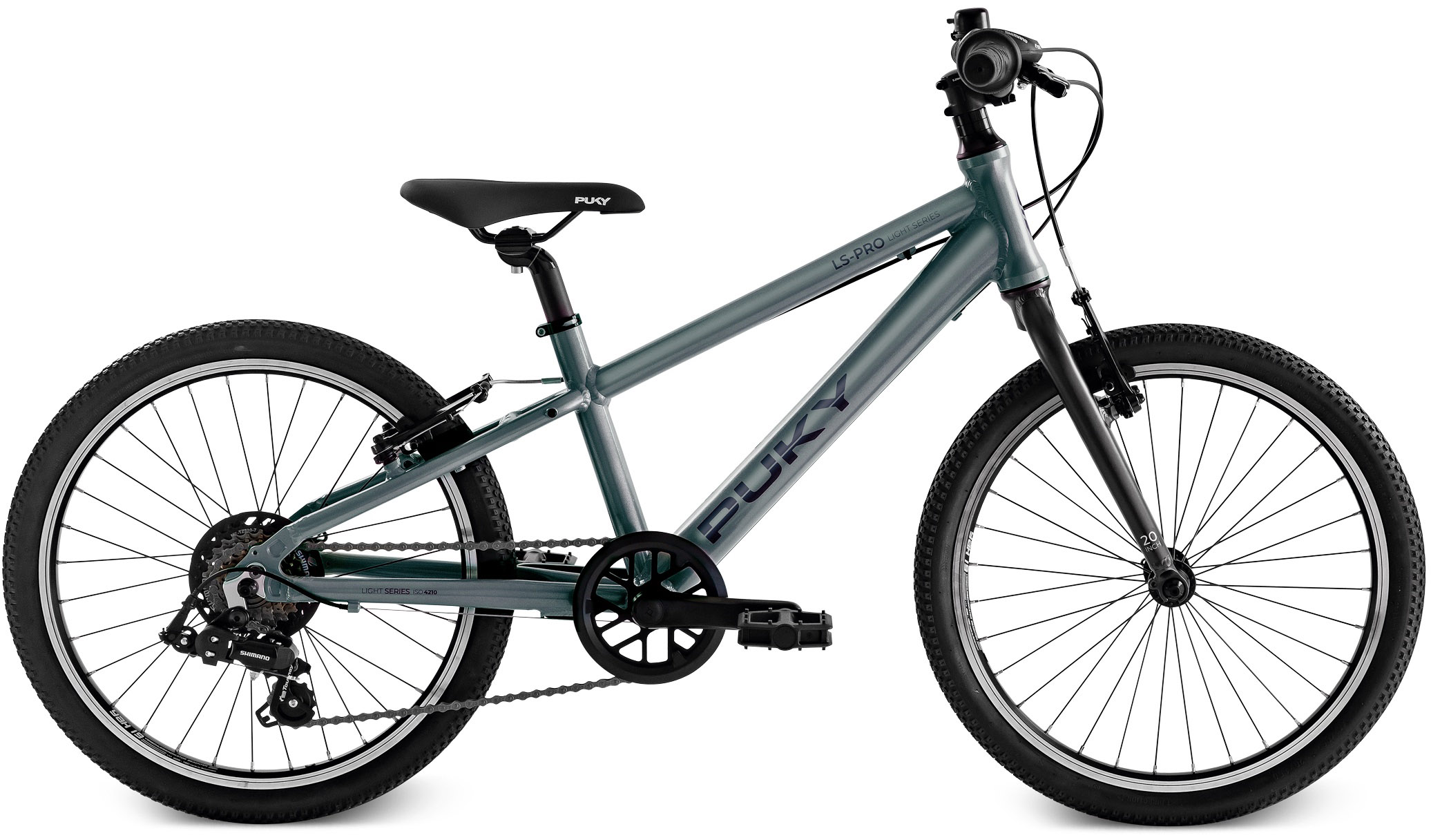 Ls Pro 20 7 Alu 20"   Ash Blue Anthrazit fra Puky