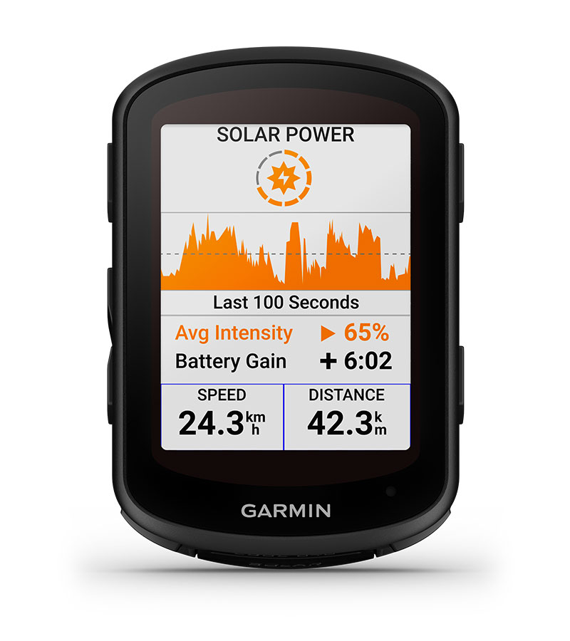 Edge 840 Gps Solar Cykelcomputer fra Garmin