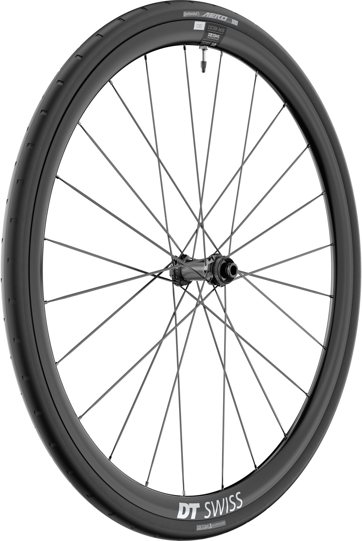 Wheel Er 1600 Spline (inkl. Dæk & Slange) 700c Front fra Dt Swiss