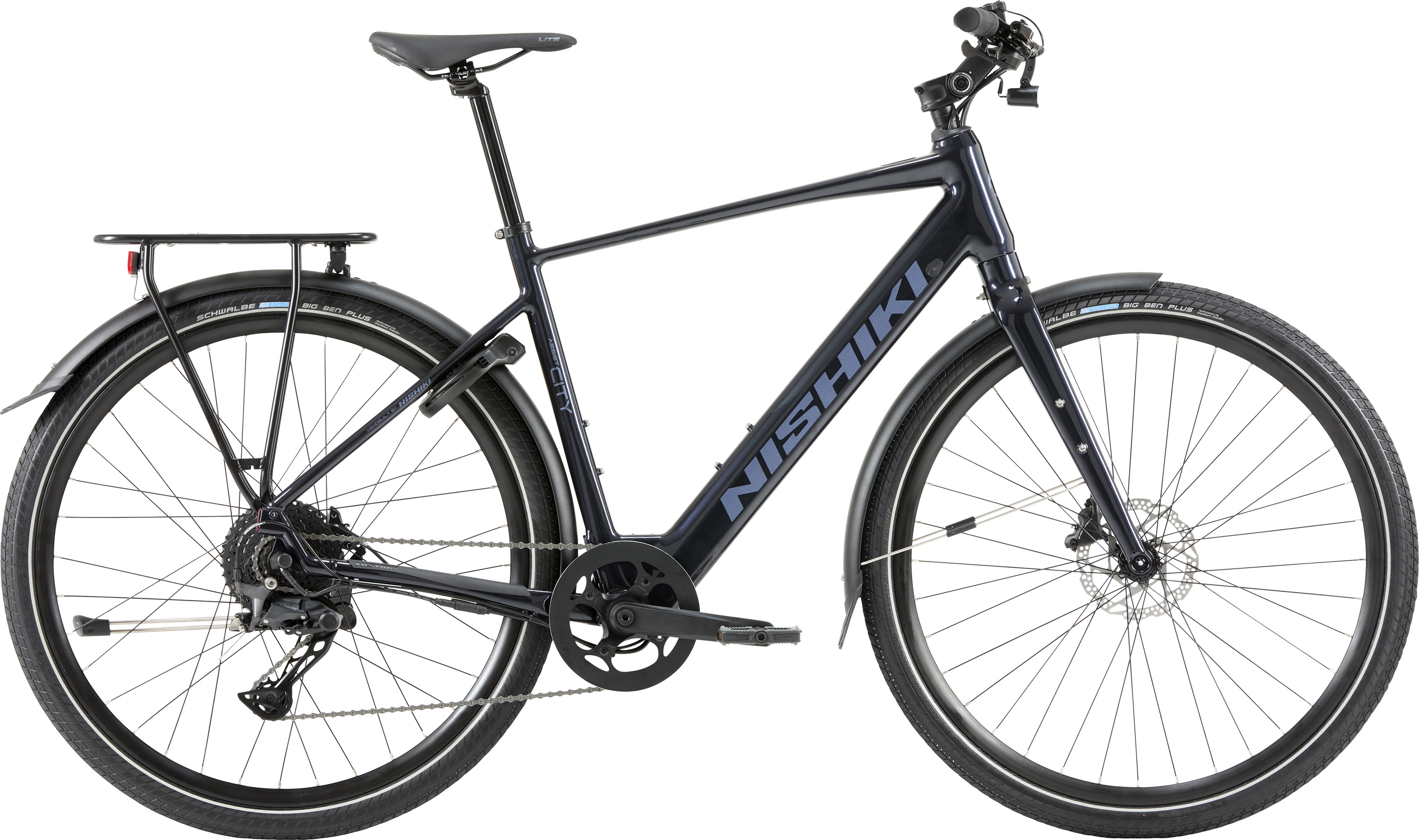 Assist City A Herre 10g 2026   Blank Sort fra Nishiki