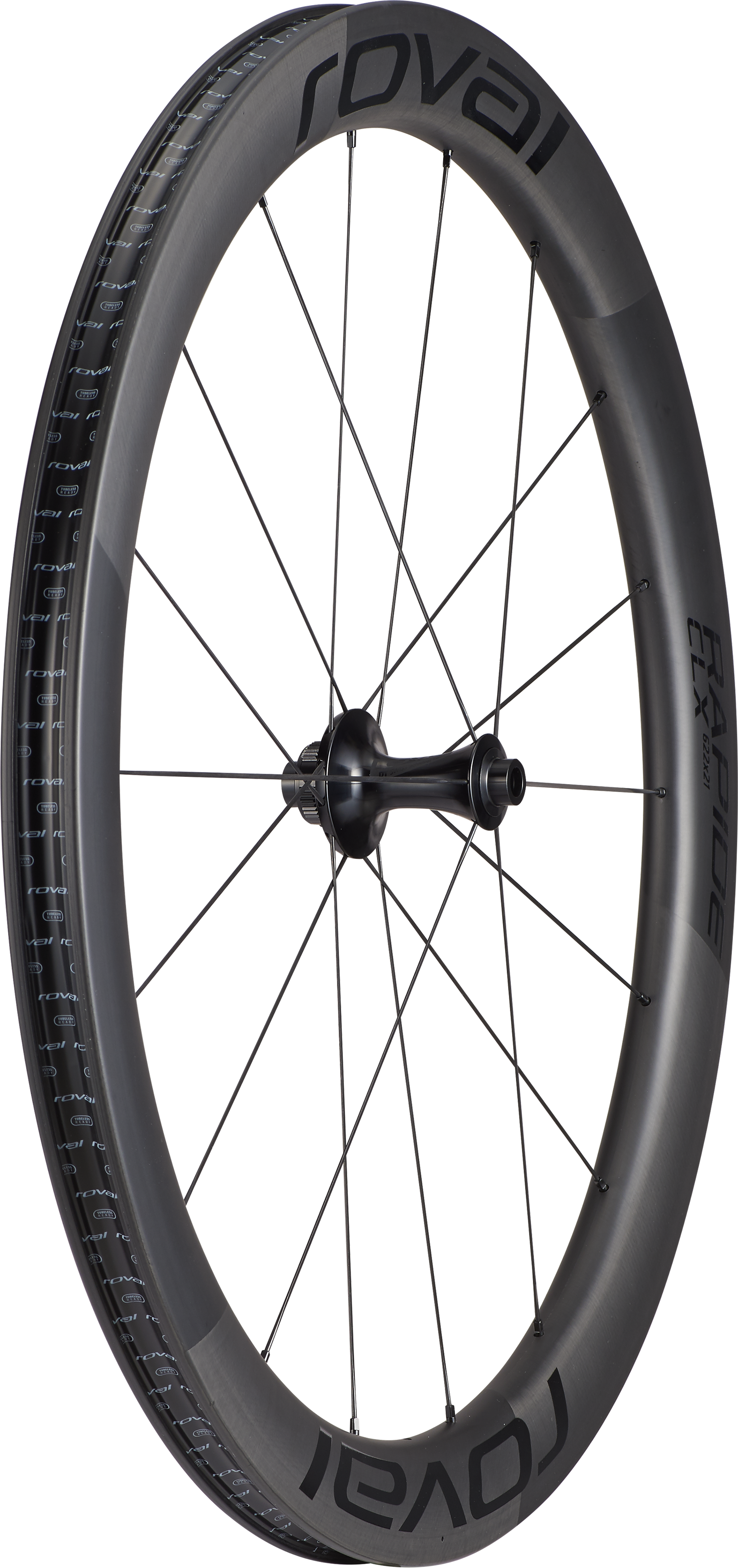 Specialized   Rapide Clx Ii Forhjul   Satin Carbon Gloss Black fra Roval