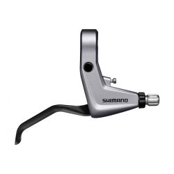 Bremsegreb Bl T4000 Højre, Sølv, 2 Finger, Alivio   Cykel Bremsegreb fra Shimano