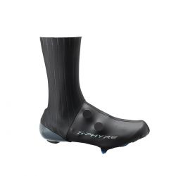 Skoovertræk S Phyre Flash Black Xxl   Cykelreservedele fra Shimano
