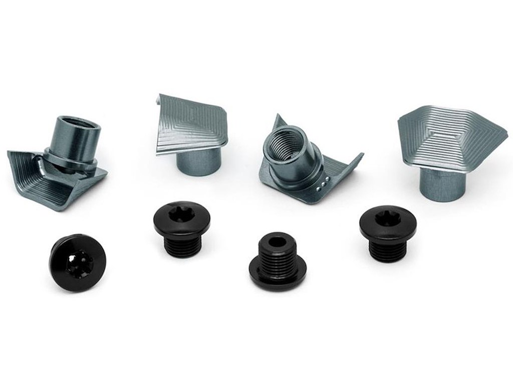 Absolute Black Covers Til Shimano Dura Ace 9100 Kranksæt Sølv fra Absoluteblack