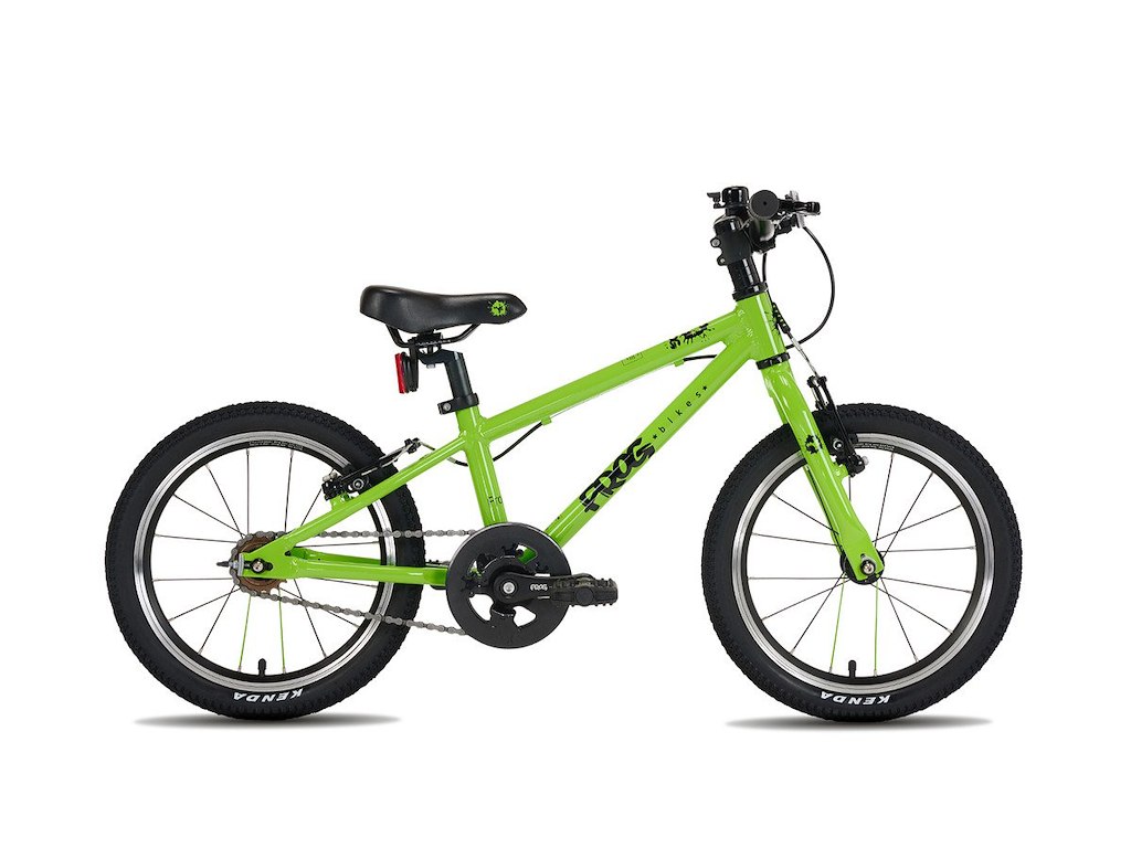 Frog Bikes 44 Børnecykel 16 Grøn" fra Frogbikes