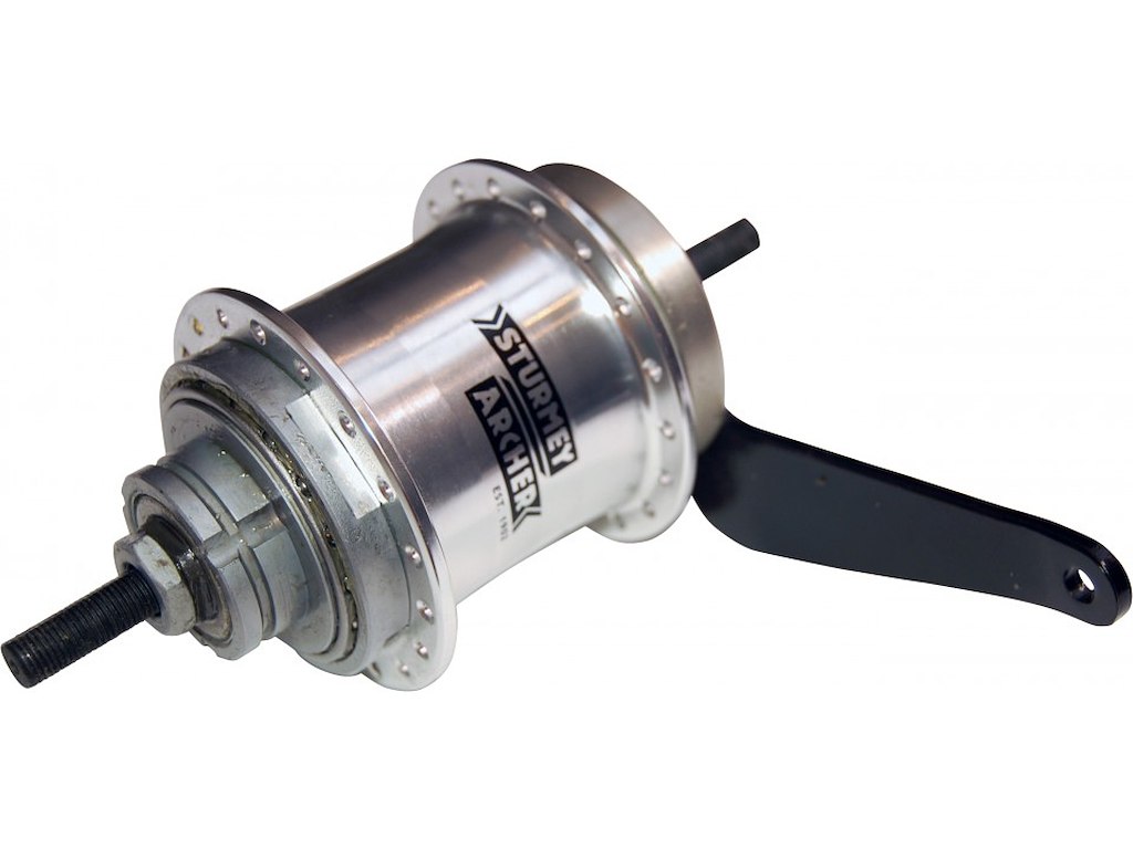 Duomatic S2c Bagnav Fodbremse Sølv fra Sturmey Archer