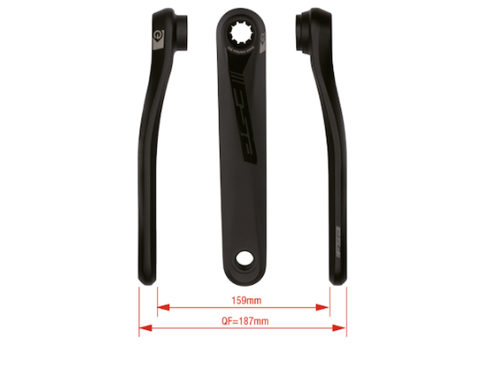 E Bike Ck 602 175mm Pedalarm fra Fsa