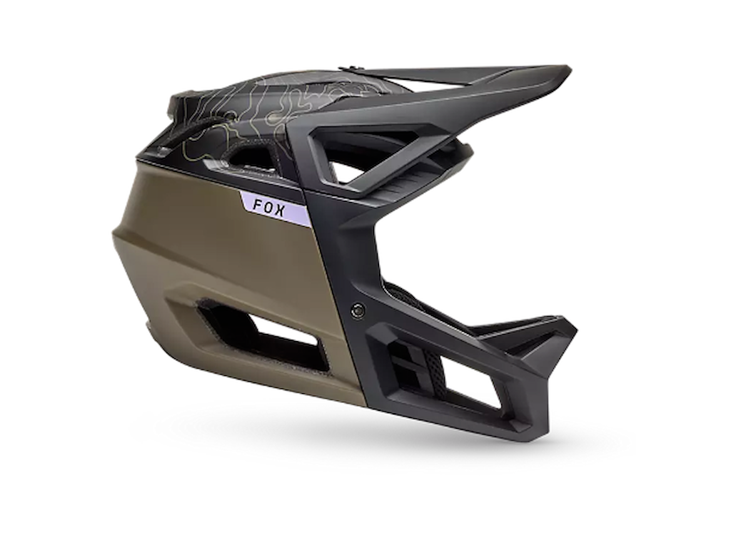 Proframe Frequency Fullface Hjelm Army Grøn (hjelmstørrelse: 59 63 Cm) fra Fox