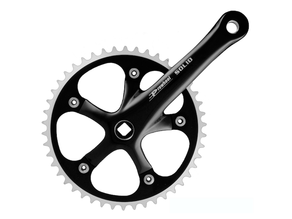 Fixie Citybike Kranksæt Sort 46t fra Prowheel