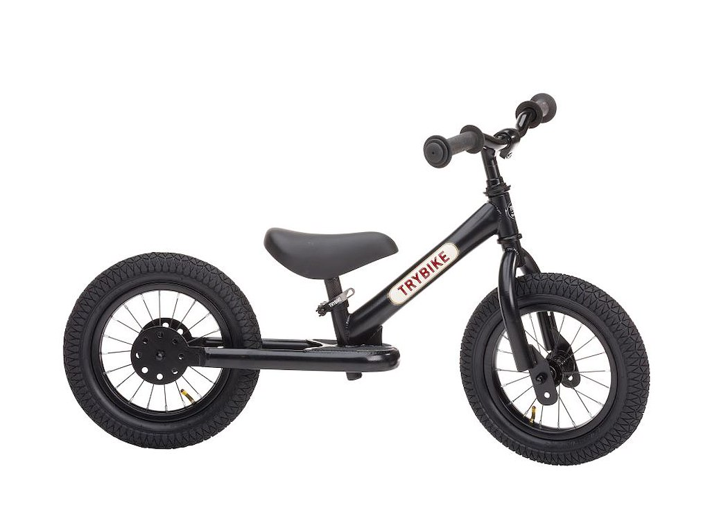 Balance   Løbecykel 2 Hjul Sort fra Trybike