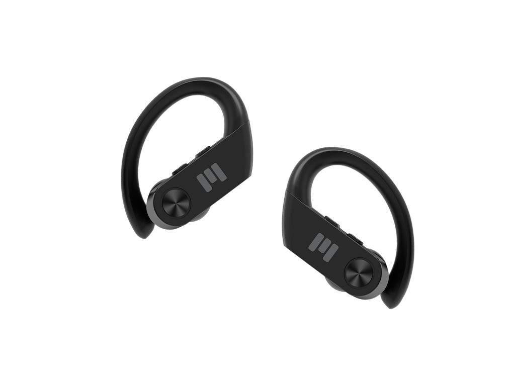 Miibuds Active Go Høretelefoner Sort fra Miiego