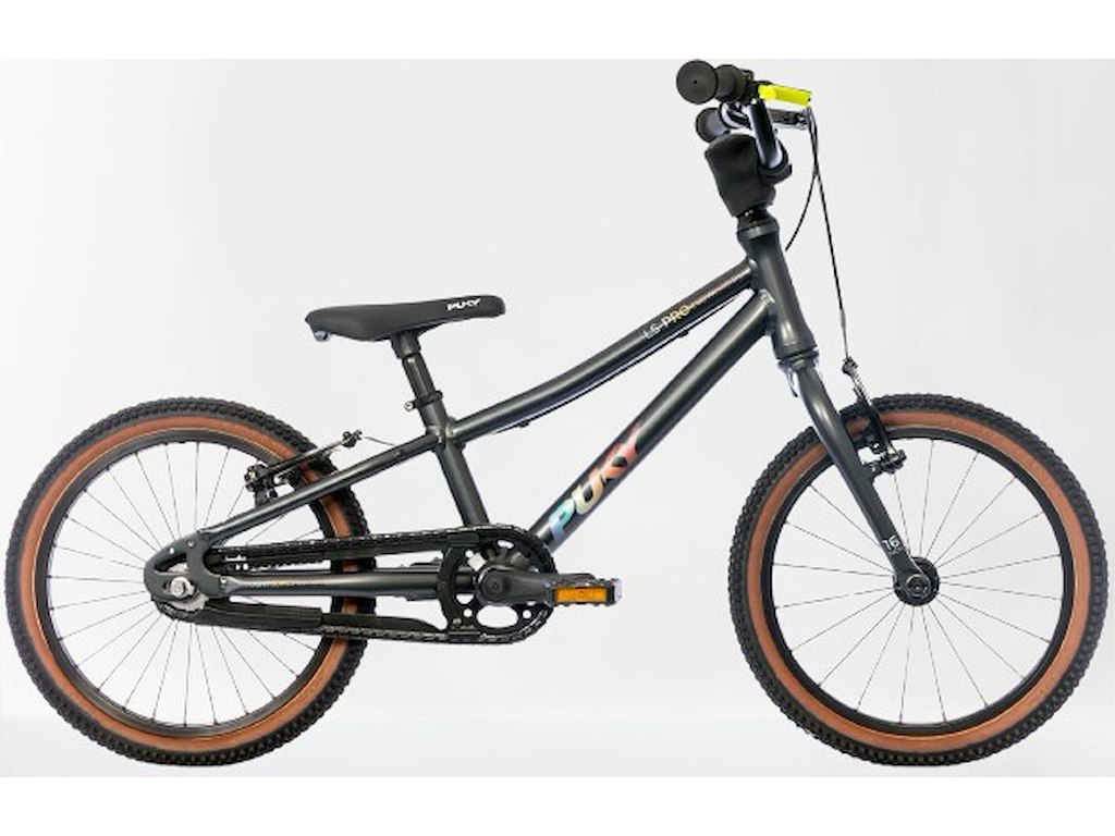 Ls Pro 16 2 Flowermatic Alu Børnecykel Antracite fra Puky