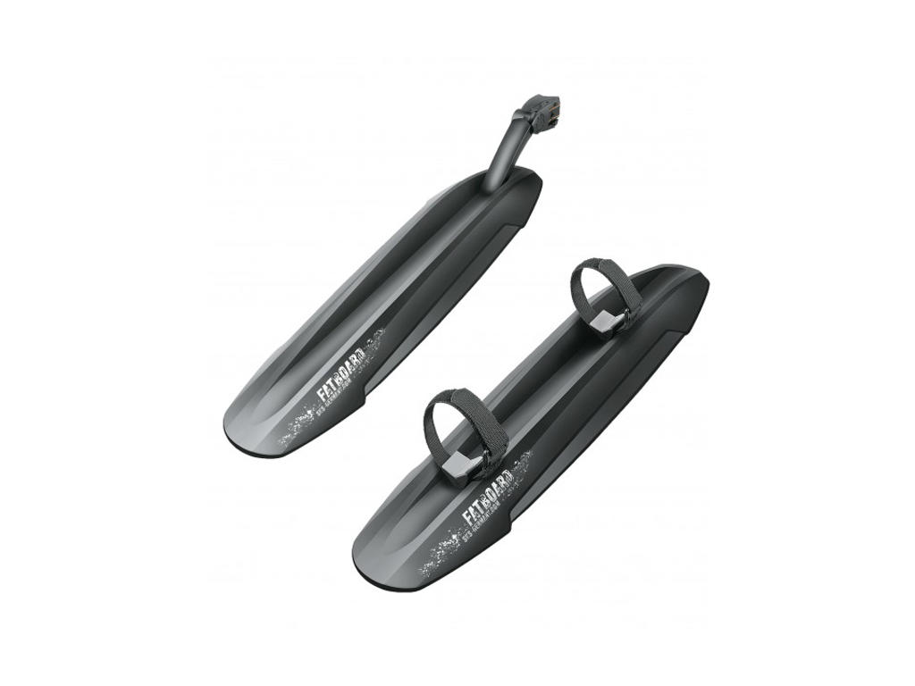 Stumpskærm   Fatboard 141 Mm Bred Til Fatbike   Sort fra Sks