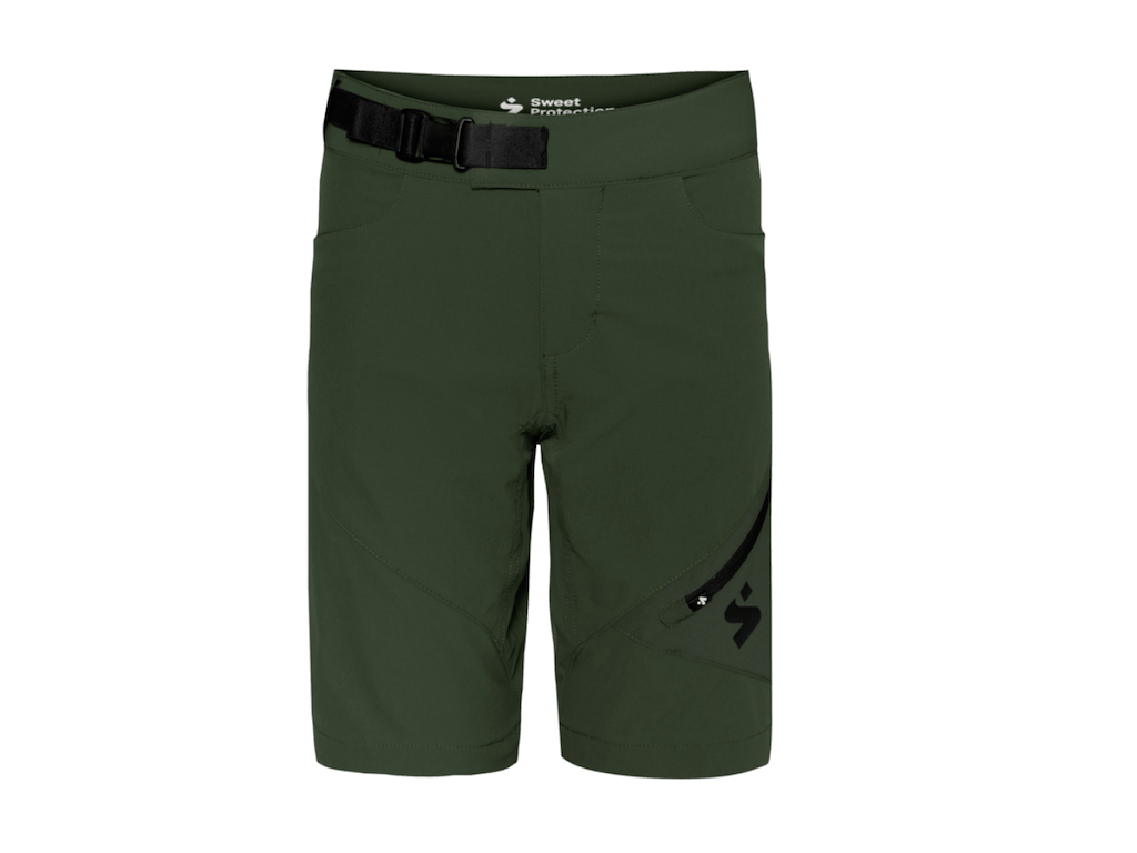 Hunter Shorts Junior   Shorts   Forest   Barn   128 fra Sweet Protection