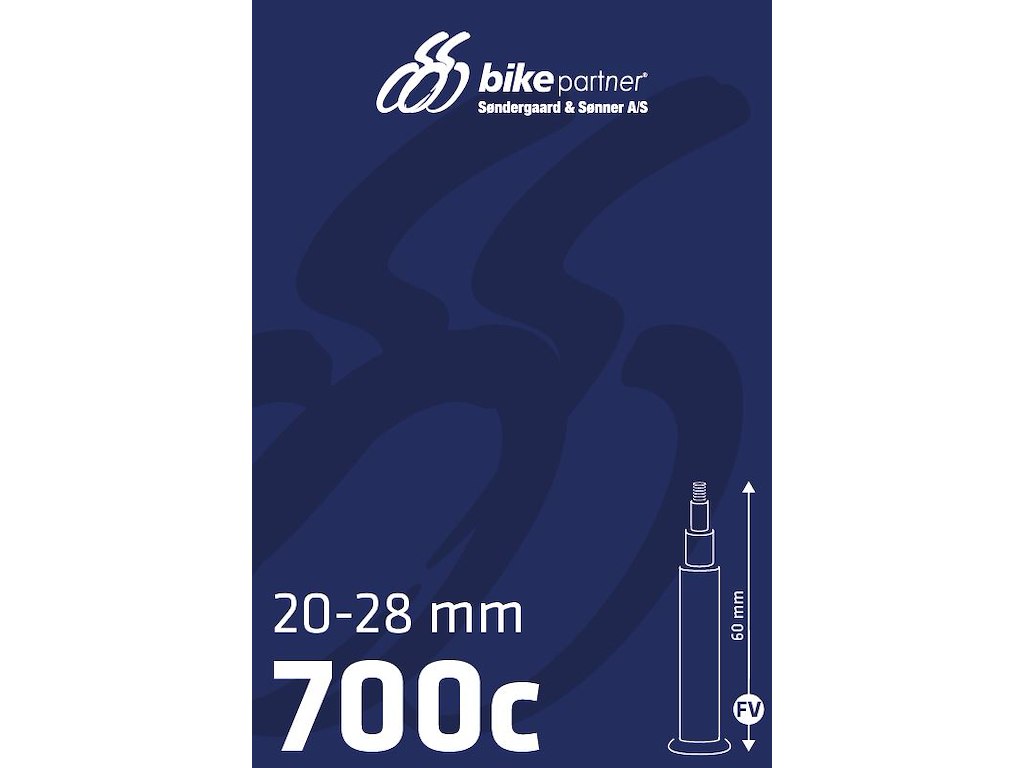 Racerslange   700 X  20 25c (18 25 622)   60 Mm Racerventil fra Grl