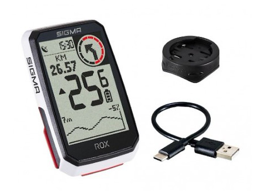 Gps Computer Rox 4.0 Hvid fra Sigma Sport
