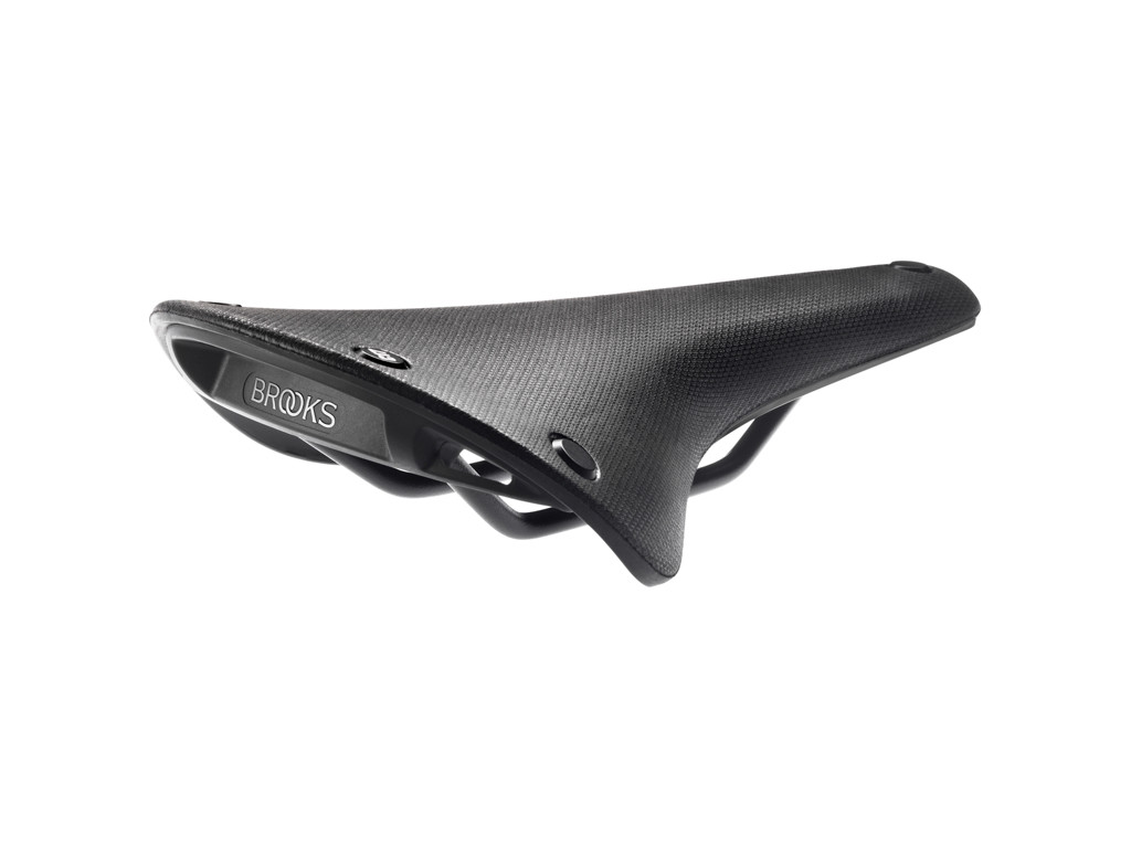 Cambium C17   Cykelsadel All Weather   Gummi Nylon   Unisex   Sort fra Brooks