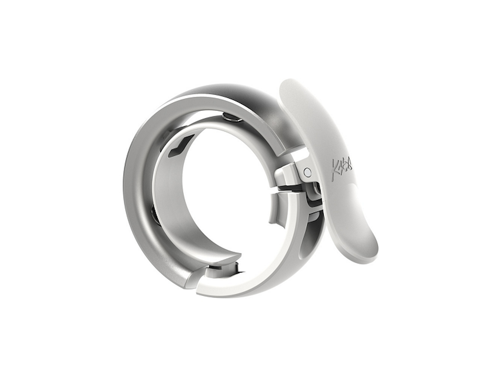 Oi Prima Ringeklokke Large   Grå   23,8 Til 31,8mm Styrdiameter fra Knog
